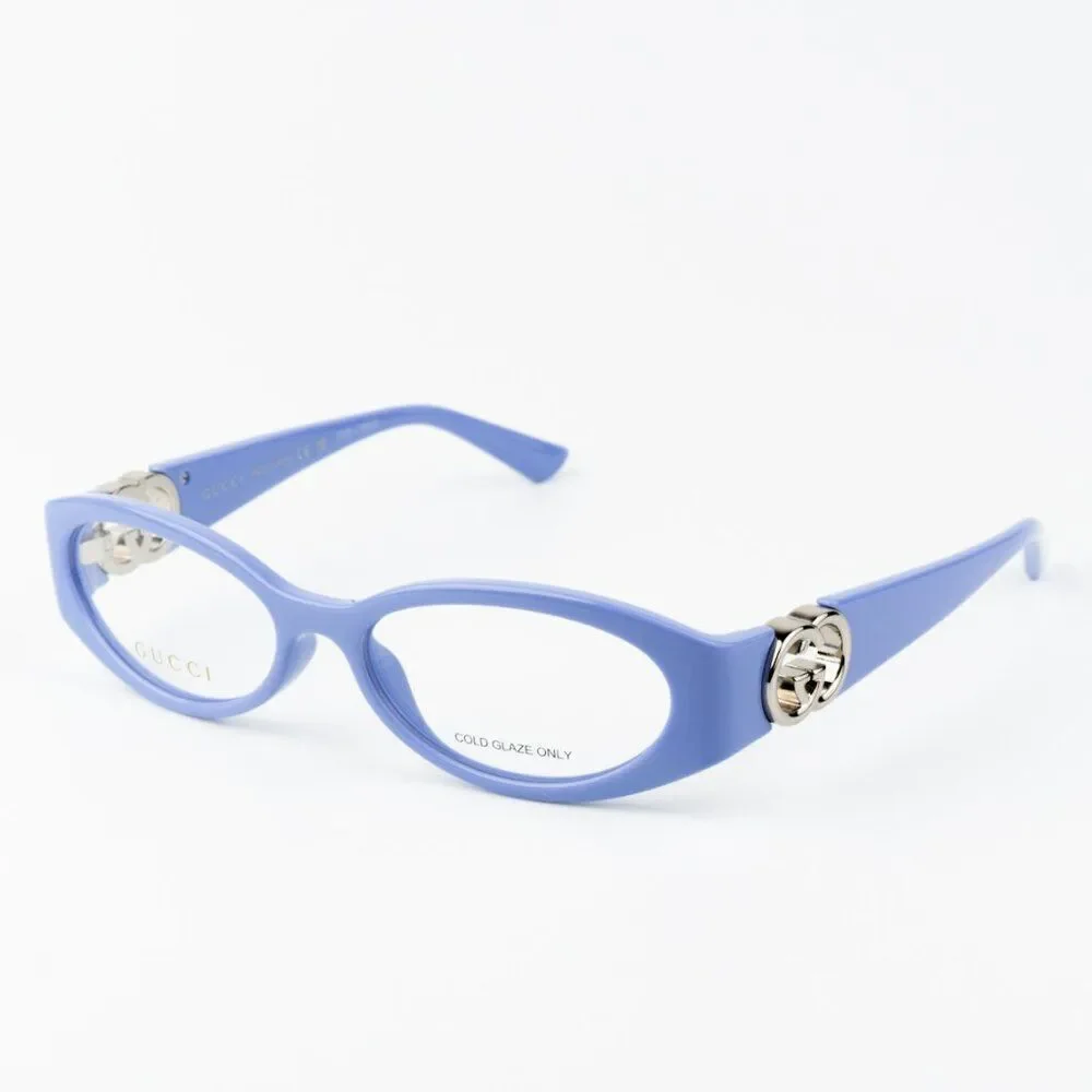 NEW Gucci GG1693O 003 Violet Women Oval Eyeglasses GG 1693O